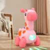 with Leash Electric Doll Sound and Light Early Education Toys Giraffe Toys  Gift Giving