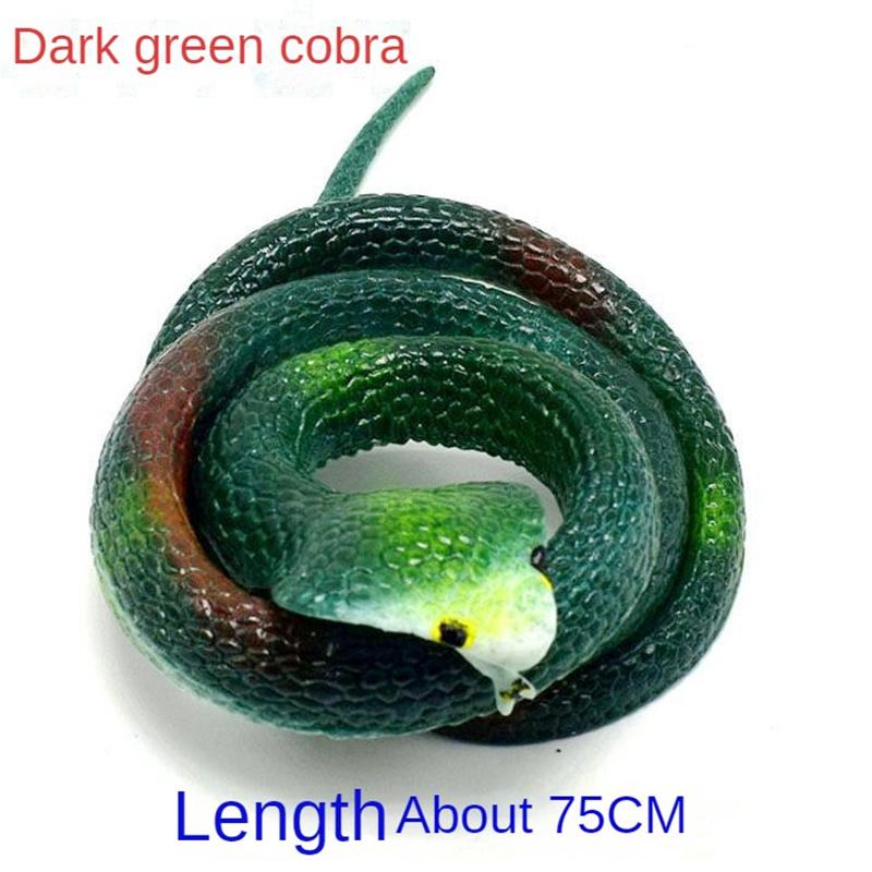 Prank Toys Workmanship Multi Color Household Products Rubber Imitation Snake Health And Safety Tpr Soft Adhesive Novelty Toys