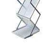 Foldable Magazine Rack Exquisite Foldable Brochure Stand for Exhibitions Office Retail Store