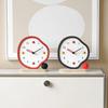 Creative Living Room Silent Desk Clock Desktop Ornaments, Wine Cabinet TV Cabinet Entrance Decorations Bedroom Table Clock