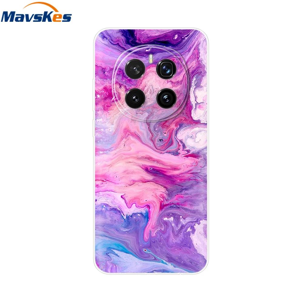 Für Honor Magic 7 Pro Hülle Magic7 Pro Klare Bemalte Abdeckung Weiche Silikon Handyhülle Für Huawei Honor Magic7Pro Hülle Fundas Schalen