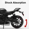 1:12 Yamaha Yzf-r1 Legierung R1m Motorrad Diecast Auto Spielzeug Vorderradlenkung Hinterradaufhängung Fahrzeuge Geburtstagsgeschenke für Jungen