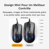 Souris gaming filaire - glorious - model o 2 mini - 49g ultra légère - 26000 dpi - 6 boutons programmables