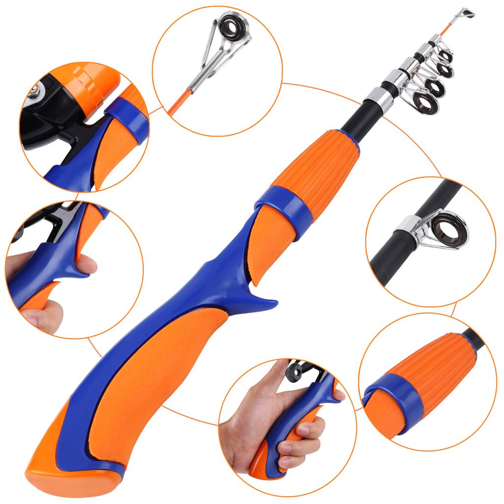 Fishing Rod Telescopic Casting Rod Children Fishing Rod Ultralight and Durable Fishing Rod Portable