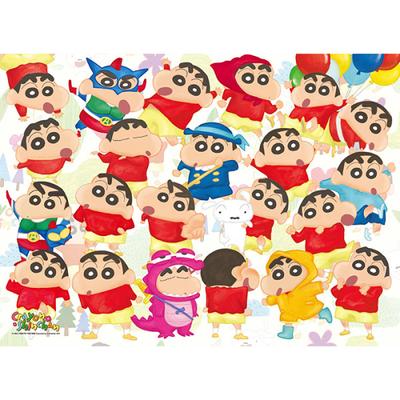 Puzzle 100 elementów - Crayon Shin-chan (duży kawałek), popularna koreańska łamigłówka
