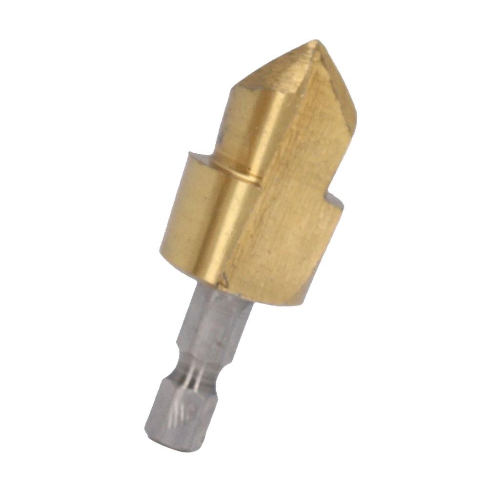 3pcs Hexagon Shank Water Pipe Expansion Drill 1/4 Inch Hex Shank Stepped Drill Bit  PPR Water Pipe