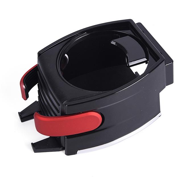 

Автомобильный держатель для чашки, регулируемая автомобильная подставка для напитков, держатель для мобильного телефона для автомобиля UNIVERSAL красный