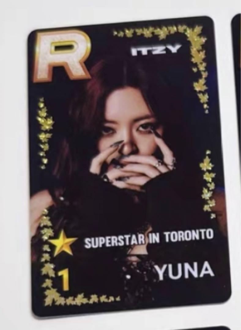 

[USED] ITZY Superstar Toronto Limited Edition Trading Card SSJYP Yuna