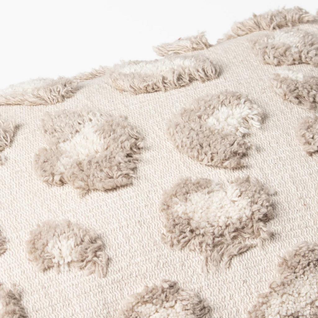 Furn Maeve Tufted Leopard Print Cushion Cover