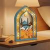 Creative Night Light Ornament Moon Eid Wooden Decoration Eid Desktop Ornament  Afternoon Tea