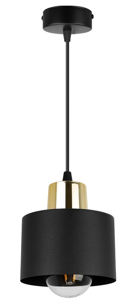 MODERN CEILING HANGING LAMP BLACK LED LAMP