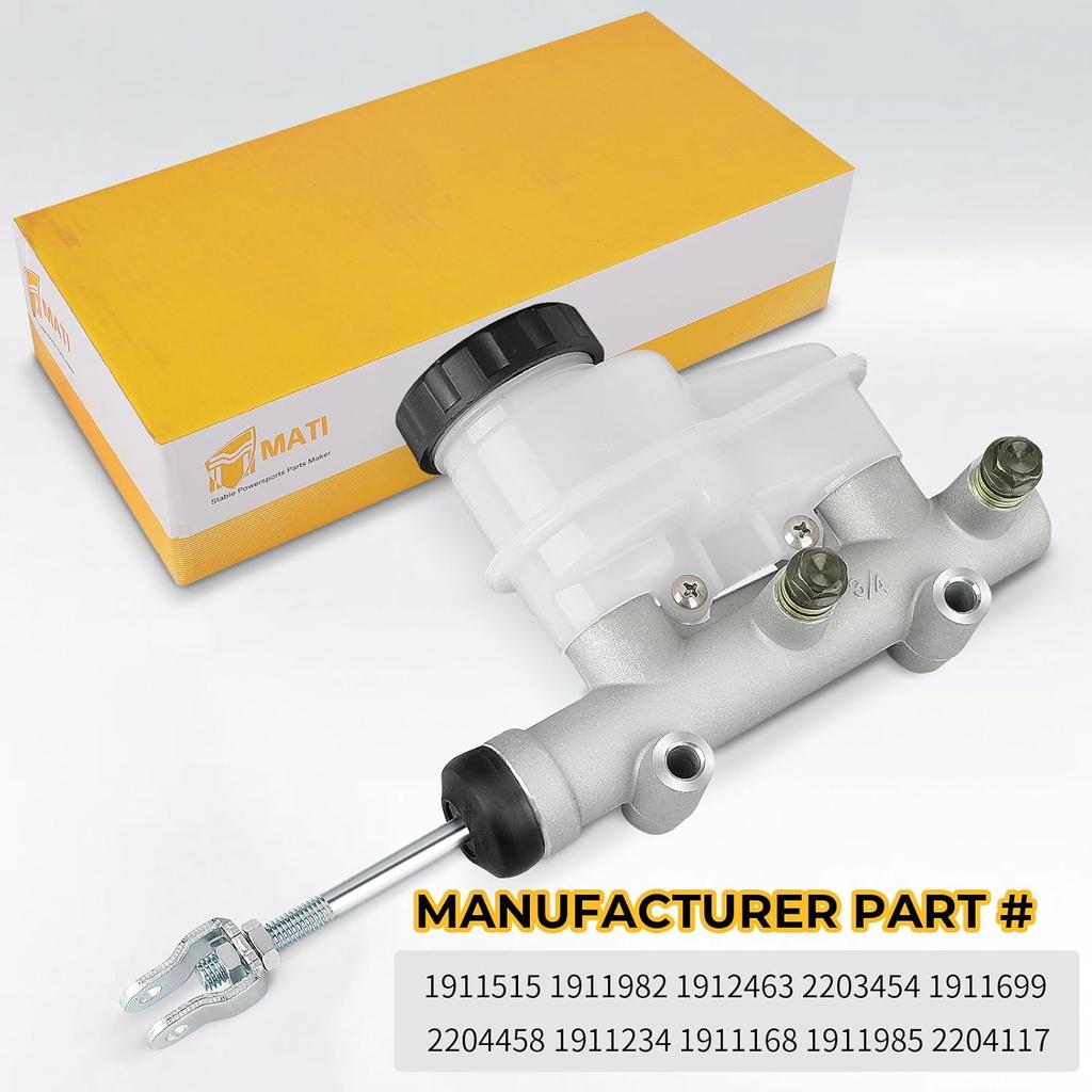 M MATI Brake Tandem Master Cylinder for Polaris Ranger 400 500 570 800 900 1000 RZR 570 800 900 1000 ACE 325 570 900 General 1000 Brutus