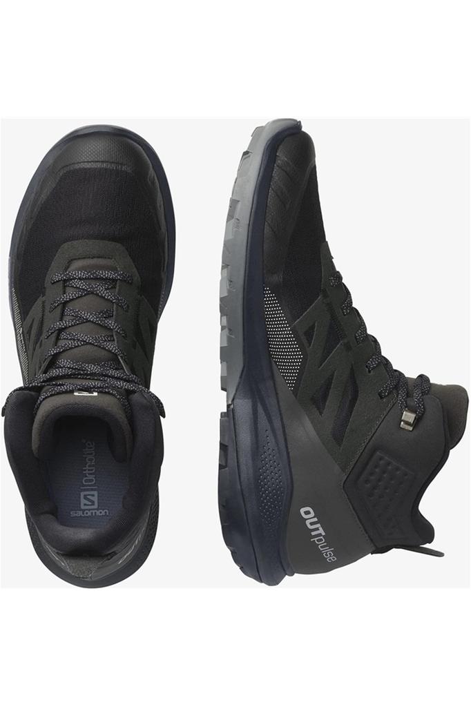 Shoes OUTPULSE MID Ice Cm [Salomon] Hiking/Trekking GORE-TEX Men's Black/Ebony/Vanilla 25.0