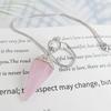 Retro European & American Crystal Hexagonal Pendulum Pendant