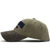 Splicing Baseball Cap Men's and Women's Spring and Autumn Casual Visor Letter Embroidery Bent Baseball Cap