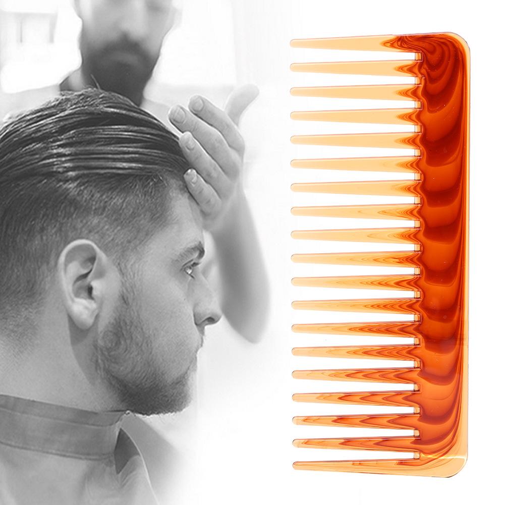 Hairdressing Retro Oil Hair Insert Comb Portable Wide Large Tooth Hairstyle Comb