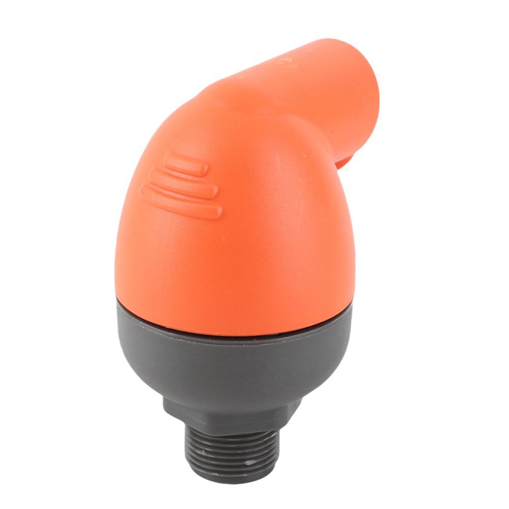 Orange and Black Grey Agricultural Irrigation Exhaust Valve  Lawn Irrigation