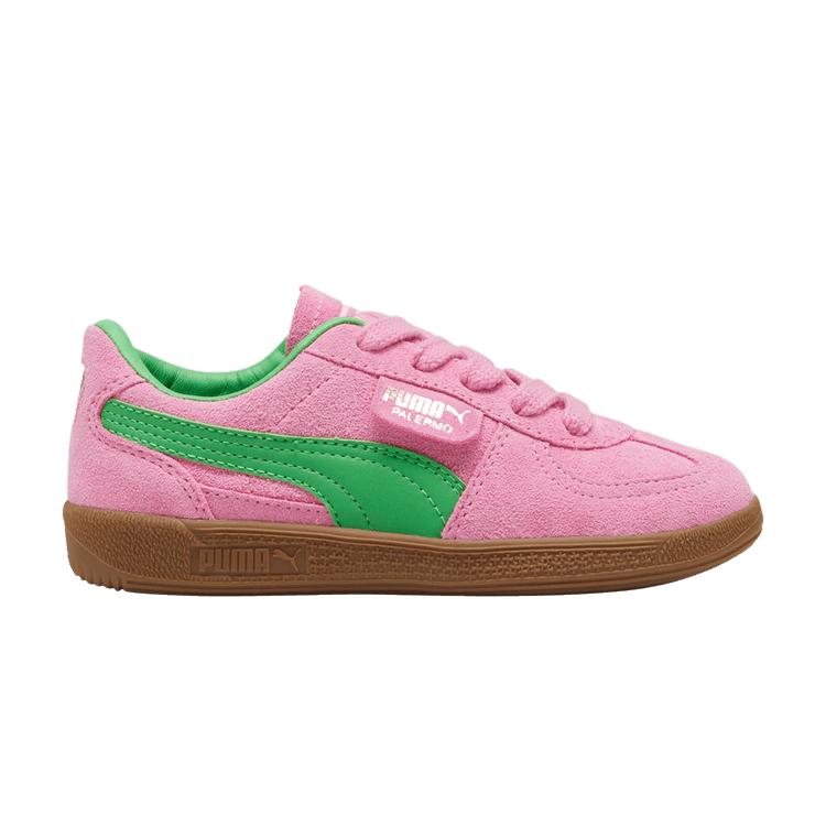 

Puma Palermo Special Little Kid Pink Delight Green Kids Кроссовки Gum 397761-01 34.5