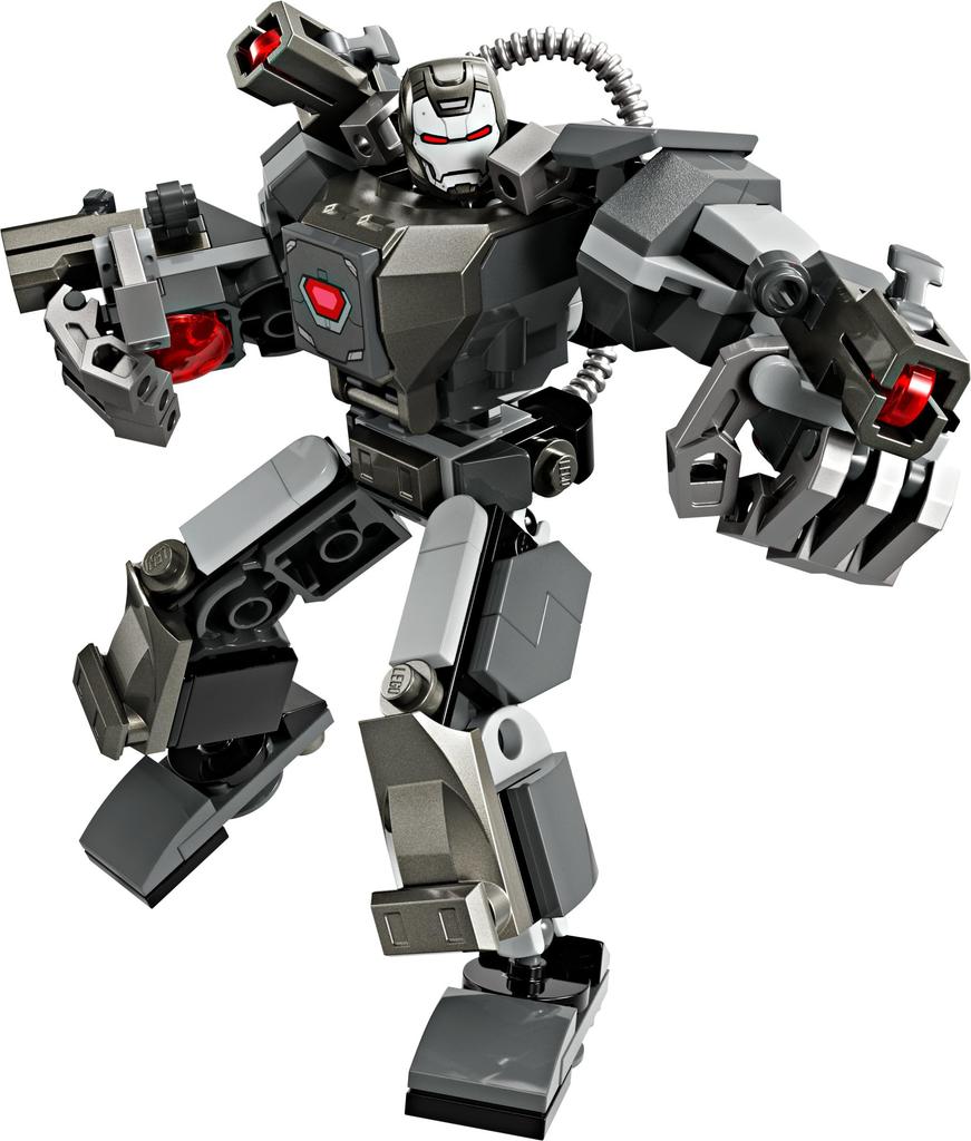 LEGO Marvel War Machine Mech Suit Toy, Birthday Gift, Educational Building Blocks, for Boys and Girls Ages 6, 7, 8, and 9, Marvel Toy, Figure, 76277