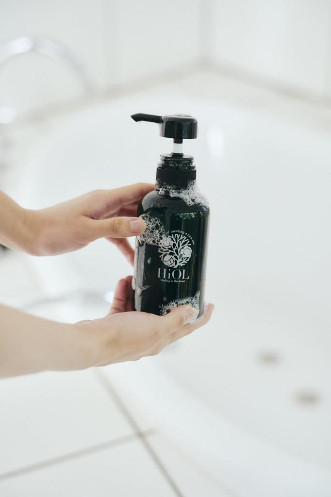 HiOL Scalp Care Shampoo with Hinoki Scent Formulated with Natural Ingredients Hydrolyzed and Keratin For Daily Scalp Care and Hair Improvement