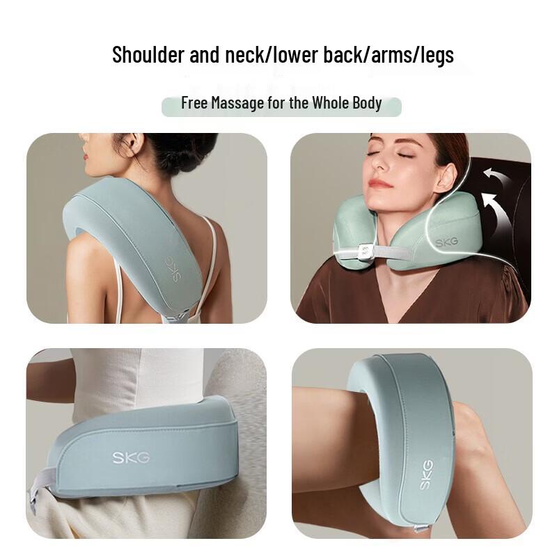 SKG N5 U-shaped Neck Massager with Kneading & Heat CN plug (adapter included)