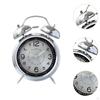 Retro Style Analog Alarm Clock Silent Non Ticking Analogue Home Decoration for