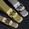 Adjustable Stainless Steel Mesh Bracelet Men Women Titanium Unisex Wristband Durable Hypoallergenic Jewelry