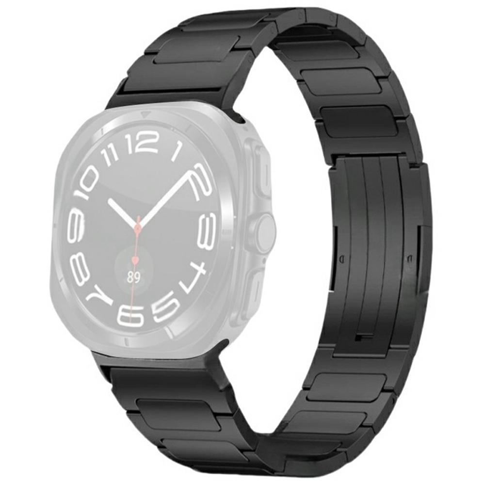 

Ремешок для Samsung Galaxy Watch8 44мм/40мм/Watch8 Classic 46мм из титанового сплава Black