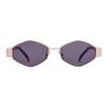 Celine Unique Design Metal Irregular Shape Sunglasses Women sunglasses Rose-Gold CL40254U28A