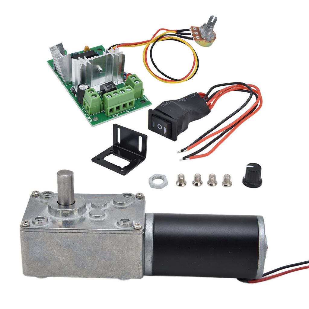 DC12V Redukovaný motor Turbo Šnekový Reduktor Rýchlosti Strojné Príslušenstvo s 8mm Hriadeľom 5840‑31ZY12V50RPM