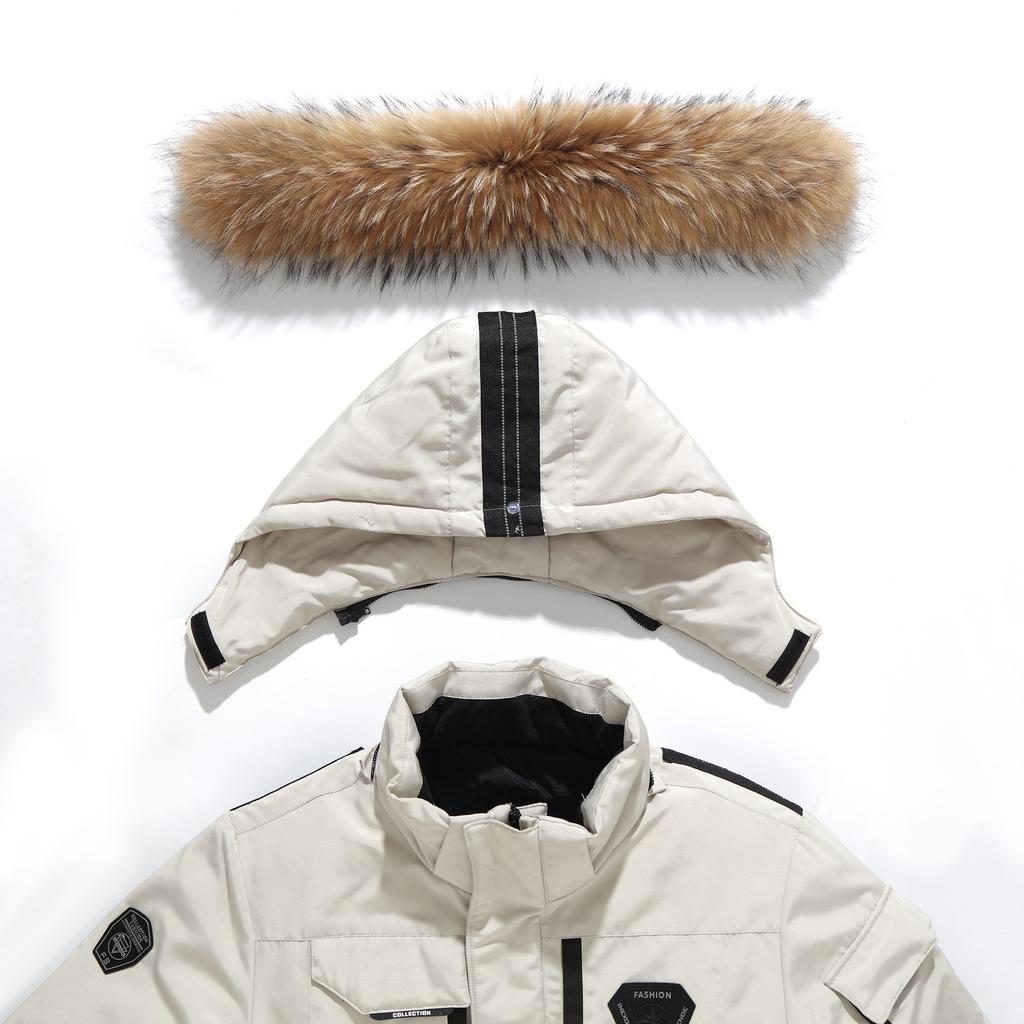 Winter Outdoor Men's Cold-proof Clothing for Men's Short Thickened Warm Korean Version of Running Man Jacket