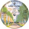7inch Record CANDI STATON  Run To Me K16838 Warner Bros. Re 1976 UK SoulFunk Used