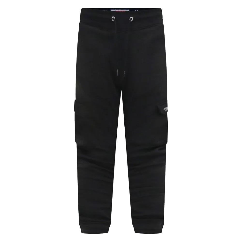 Duke Mens Dexter D555 Bear Embroidered Kingsize Joggers