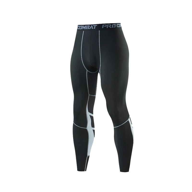Collants et leggings de sport pour hommes à haute élasticité et séchage rapide