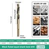1Pcs Straight Shank 12-30Mm Speed Twist Drill Bit Cobalt Metal Stainless Steel Design For Concrete Tile Glass Ceramic Wood