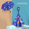 Mido Kids' Windproof Reverse Double-Layer Straight Umbrella