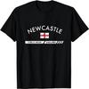 Newcastle Tyne and Wear England Retro City Local Pride Gift T Shirt