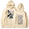 Anime Bungo Stray Dog Osamu Dazai Nakahara Chuya Hooded Sweatshirt Men Harajuku Sweatshirt Comic Hooded Sweatshirt