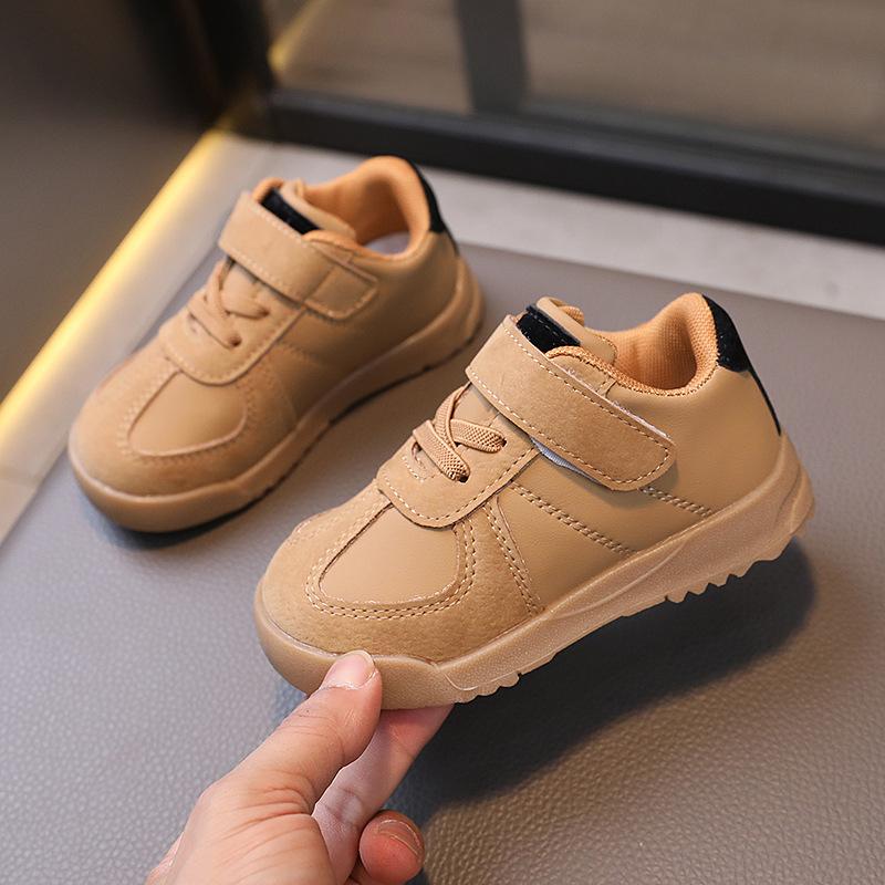 Autumn New Versatile Child Sneakers Simple Retro Trend Girls Shoes Comfort Non Slip Breath Child Canvas Shoe Soft Soled Boy Shoe