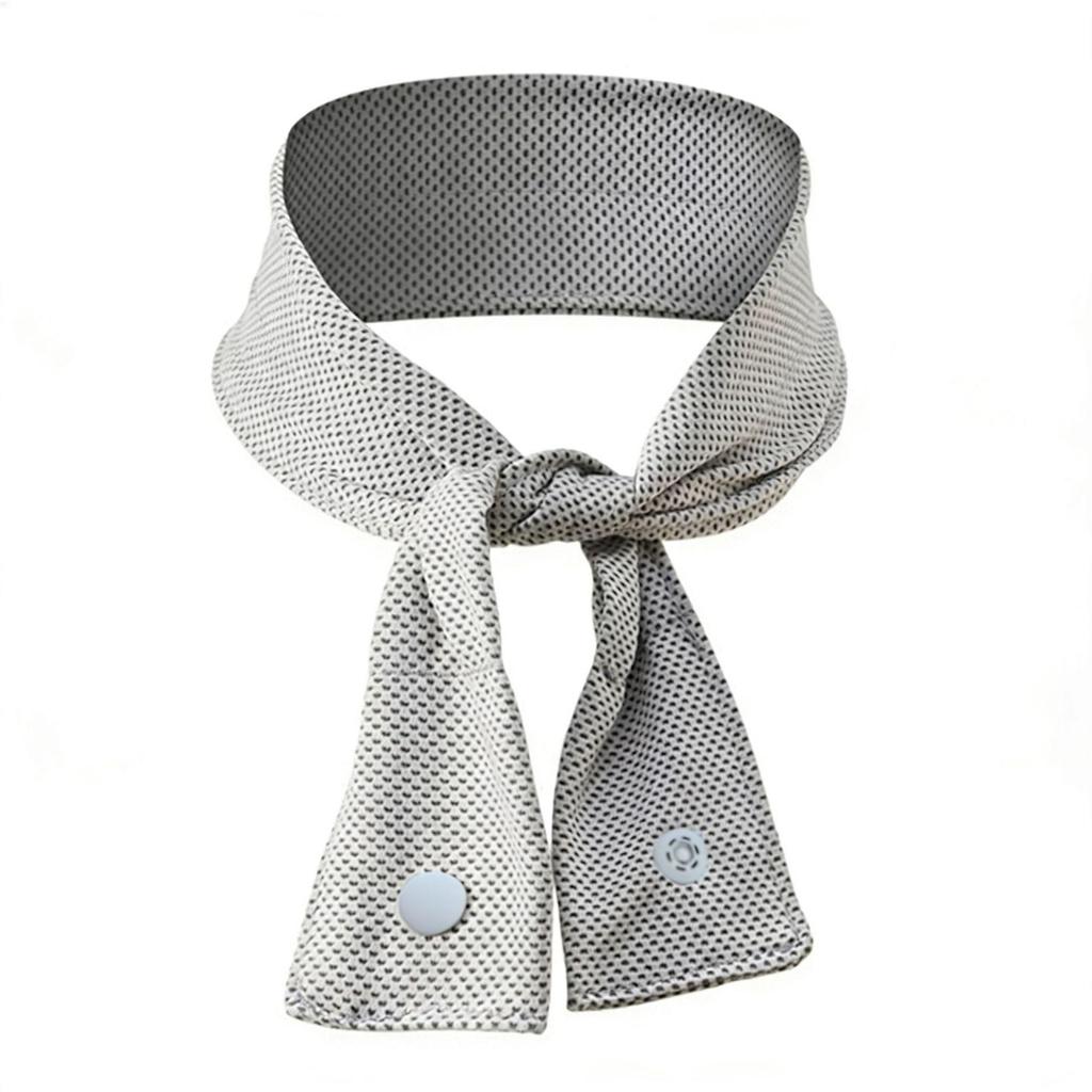 Multi-functional Absorbent Cooling Scarf and Wrist Towel with Button