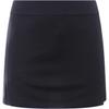 Solid Logo Elastic Waist Casual Skirt Women Skirts Blue GWSD07897-6855