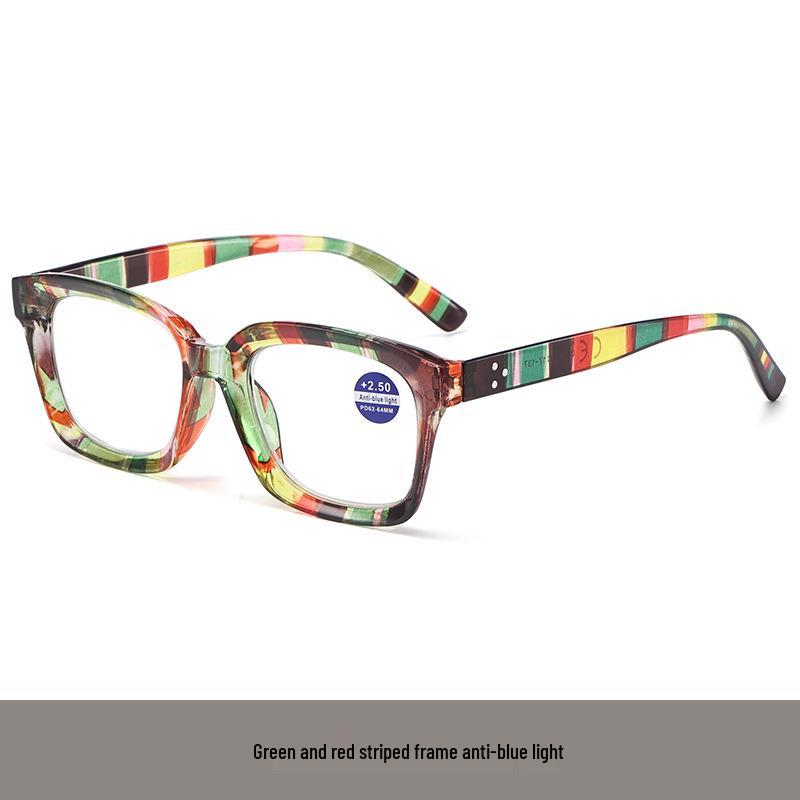 Unisex Multifocal Photochromic Blue Light Blocking Reading Glasses with Dual-Use for Distance and Reading, Ideal for Seniors