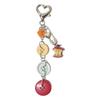 Cute Button Keychain Pendant Phone Chain Ornament Beaded Phone Lanyard Bag Charm for Fashionable Individuals