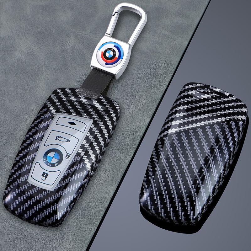 BMW Key Case for 3 Series, 5 Series, 6 Series GT, X1, X2, X3, X4, X5, X6 with Blade and Buckle.