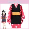 Exquisite Demon Slayer Kimetsu No Yaiba Makomo Cosplay Costume For Women With Perfect Stitches And Breathable Fabric
