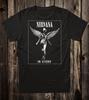 Retro Koszulka T-shirt 100% Bawełna Muzyka lat 90. Rock Grunge Nirvana In Utero Czarny