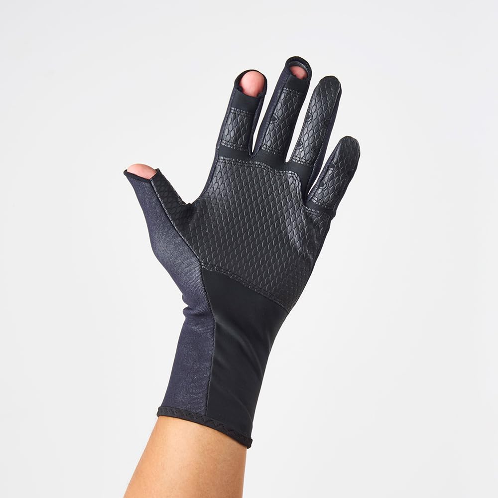 Soshin RBB Titanium Gloves HS II Size Part 7735 Black/Gold, M, Number