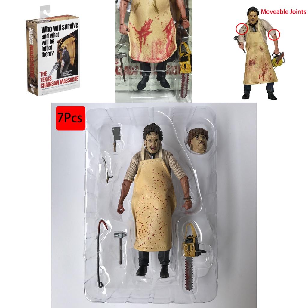 Texas Chainsaw Massacre 40th Anniversary Action Figure Collectible Model
