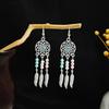 Cross-Border Bohemian Geometric Tassel Earrings