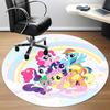 1pc My Little Pony Office Round Area Rug, Under Office Chairs Bedroom Living Room Home Decor  A1022163